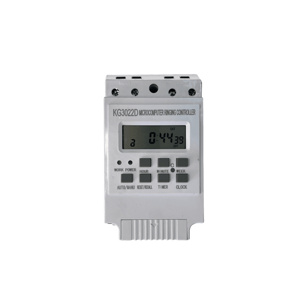 KG3022D Digital School Bell Timer – AC 220 V